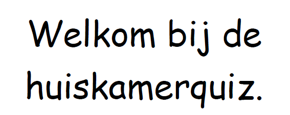B(r)G Huiskamerquiz