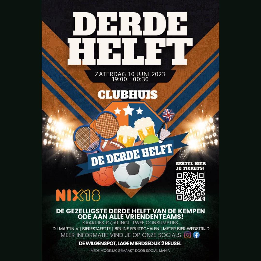 Clubhuis de Derde Helft!